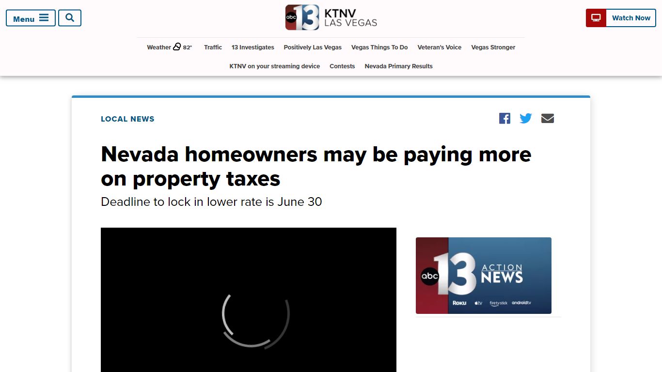 Nevada homeowners may be paying more on property taxes - KTNV